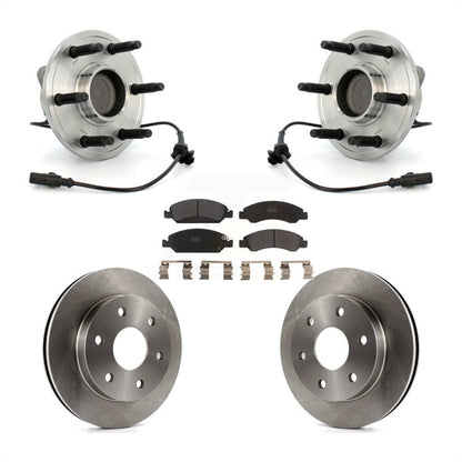 [Avant] Kit d'ensemble roulement de roue et moyeu pour 2007 GMC Sierra 1500 SLT SLE avec RWD rear brakes KBB-105392