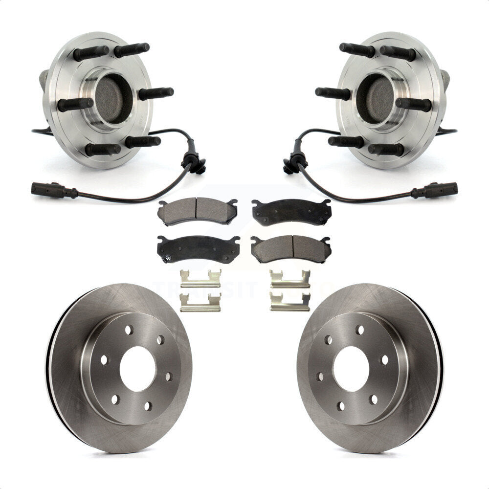 [Avant] Kit d'ensemble roulement de roue et moyeu pour 2007 Chevrolet Silverado 1500 LT LTZ avec RWD rear brakes KBB-105393