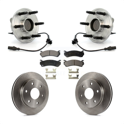 [Avant] Kit d'ensemble roulement de roue et moyeu pour 2007 Chevrolet Silverado 1500 LT LTZ avec RWD rear brakes KBB-105393
