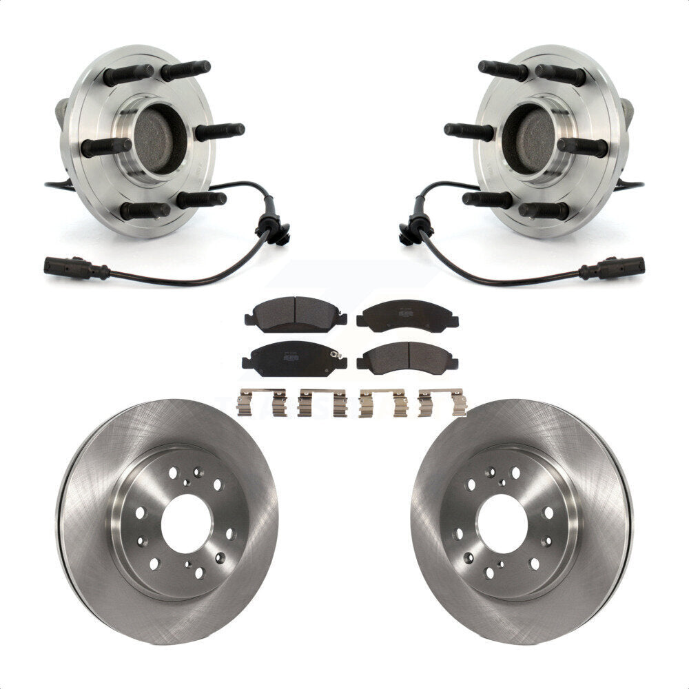 [Avant] Kit d'ensemble roulement de roue et moyeu pour Chevrolet Silverado 1500 GMC Sierra Tahoe Suburban Yukon XL Avalanche Cadillac Escalade ESV KBB-105395