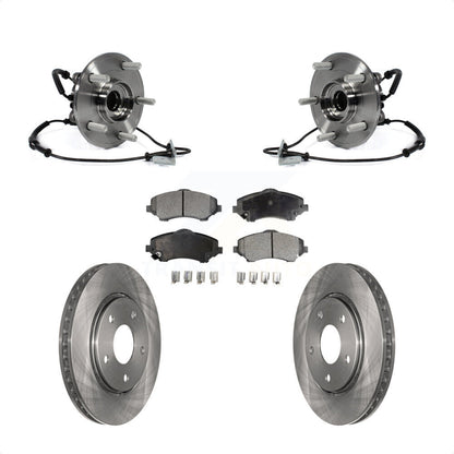 [Avant] Kit d'ensemble roulement de roue et moyeu pour Dodge Grand Caravan Chrysler Town & Country Ram C/V Volkswagen Routan Single Piston Caliper KBB-105433 par Transit Auto