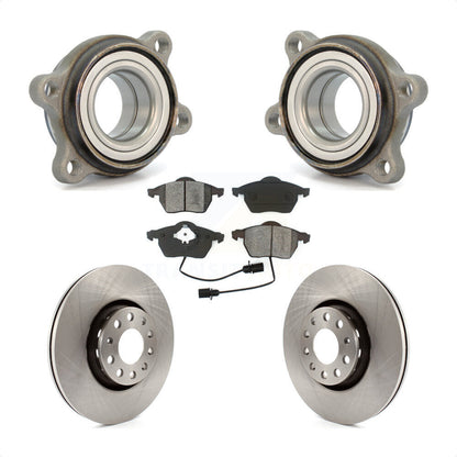 [Avant] Kit d'ensemble roulement de roue et moyeu pour Audi A4 Quattro A6 S4 S6 312mm Diameter Rotor KBB-105479 par Transit Auto