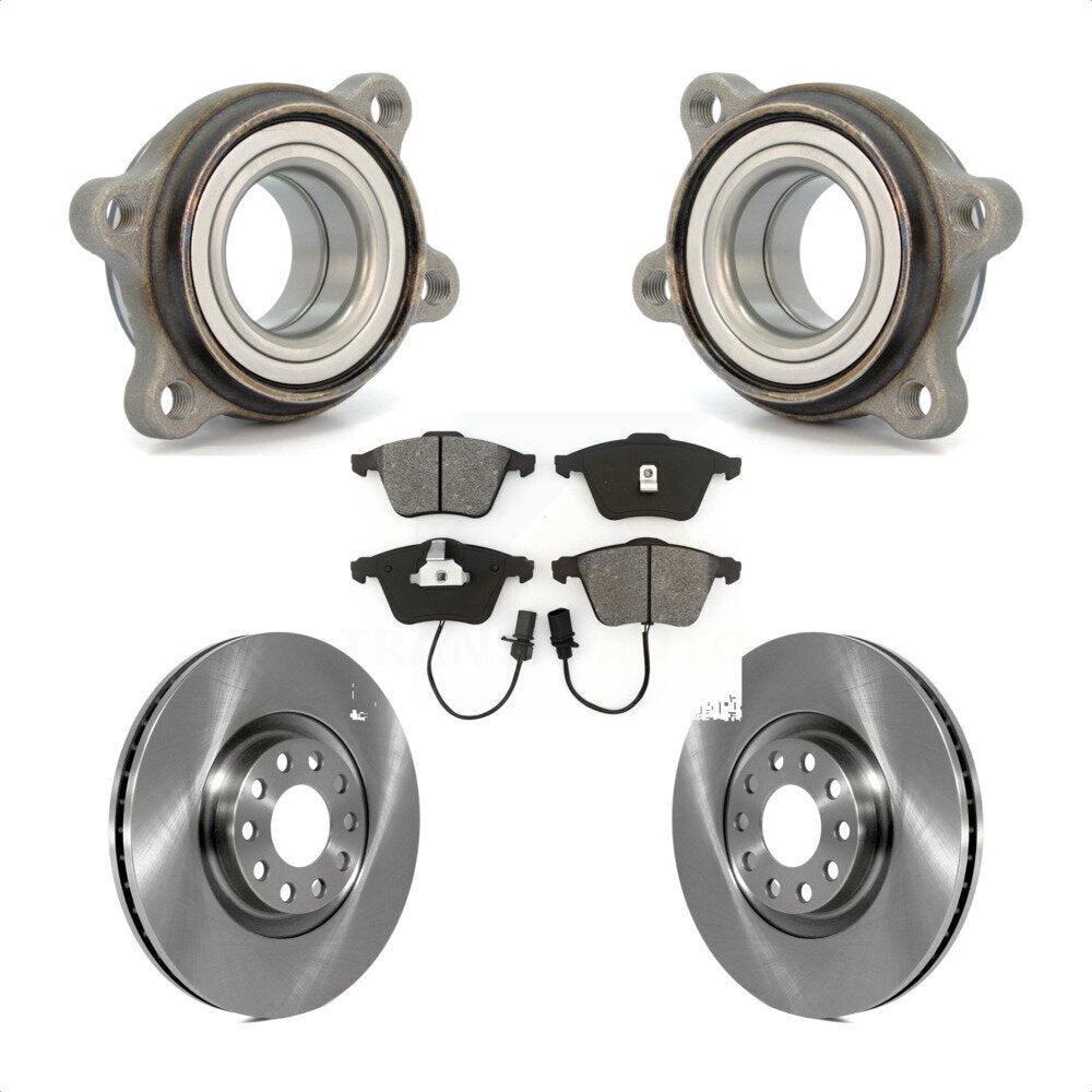 [Avant] Kit d'ensemble roulement de roue et moyeu pour Audi A6 S6 321mm Diameter Rotor KBB-105481 par Transit Auto