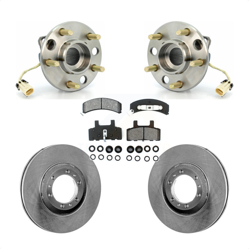 [Avant] Kit d'ensemble roulement de roue et moyeu pour Cadillac DeVille Fleetwood 60 Special Commercial Chassis Heavy Duty Brakes KBB-105506