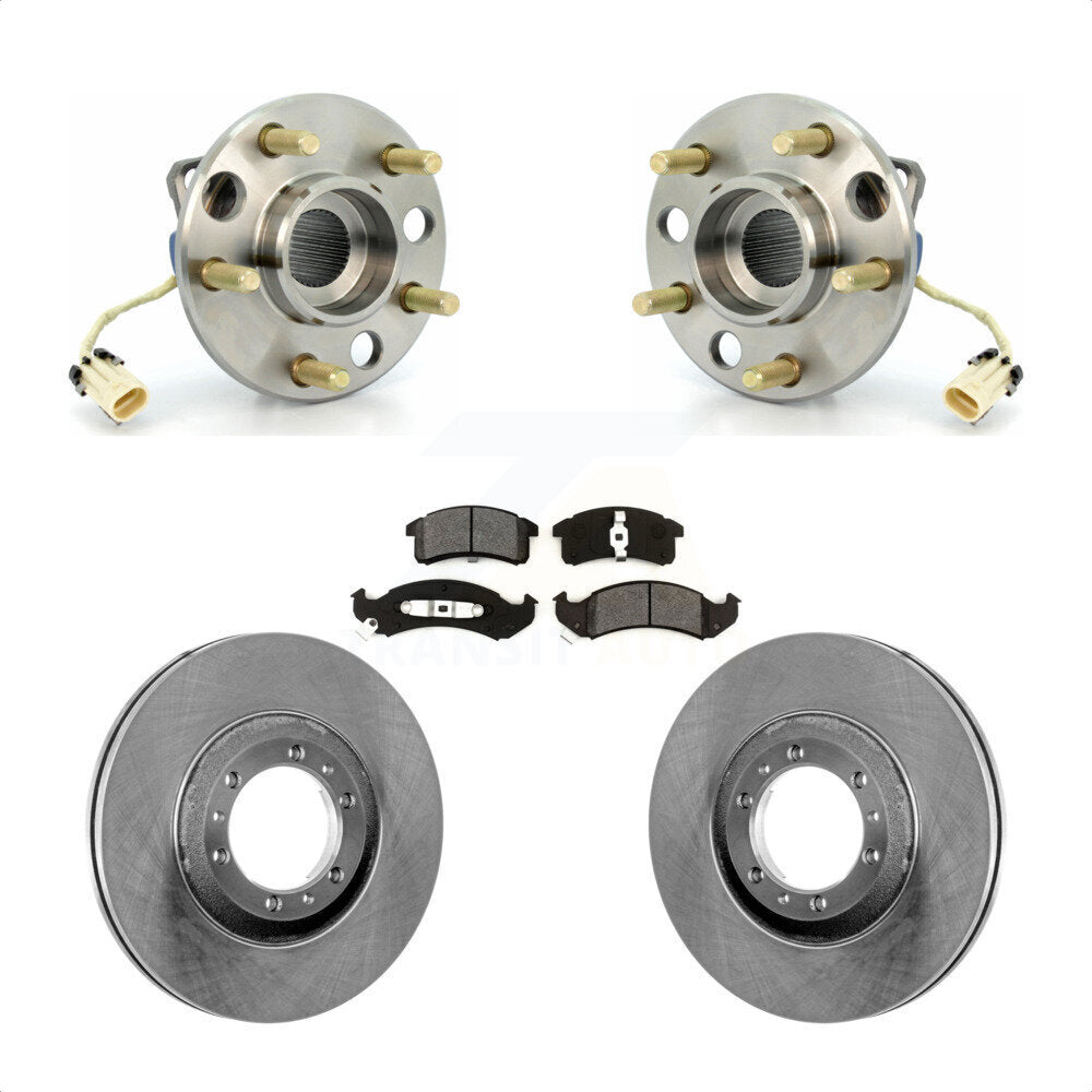 [Avant] Kit d'ensemble roulement de roue et moyeu pour Buick LeSabre Oldsmobile Cadillac 88 Pontiac DeVille Bonneville Park Avenue Eldorado Seville 98 Riviera Chevrolet Lumina APV Regency KBB-105508