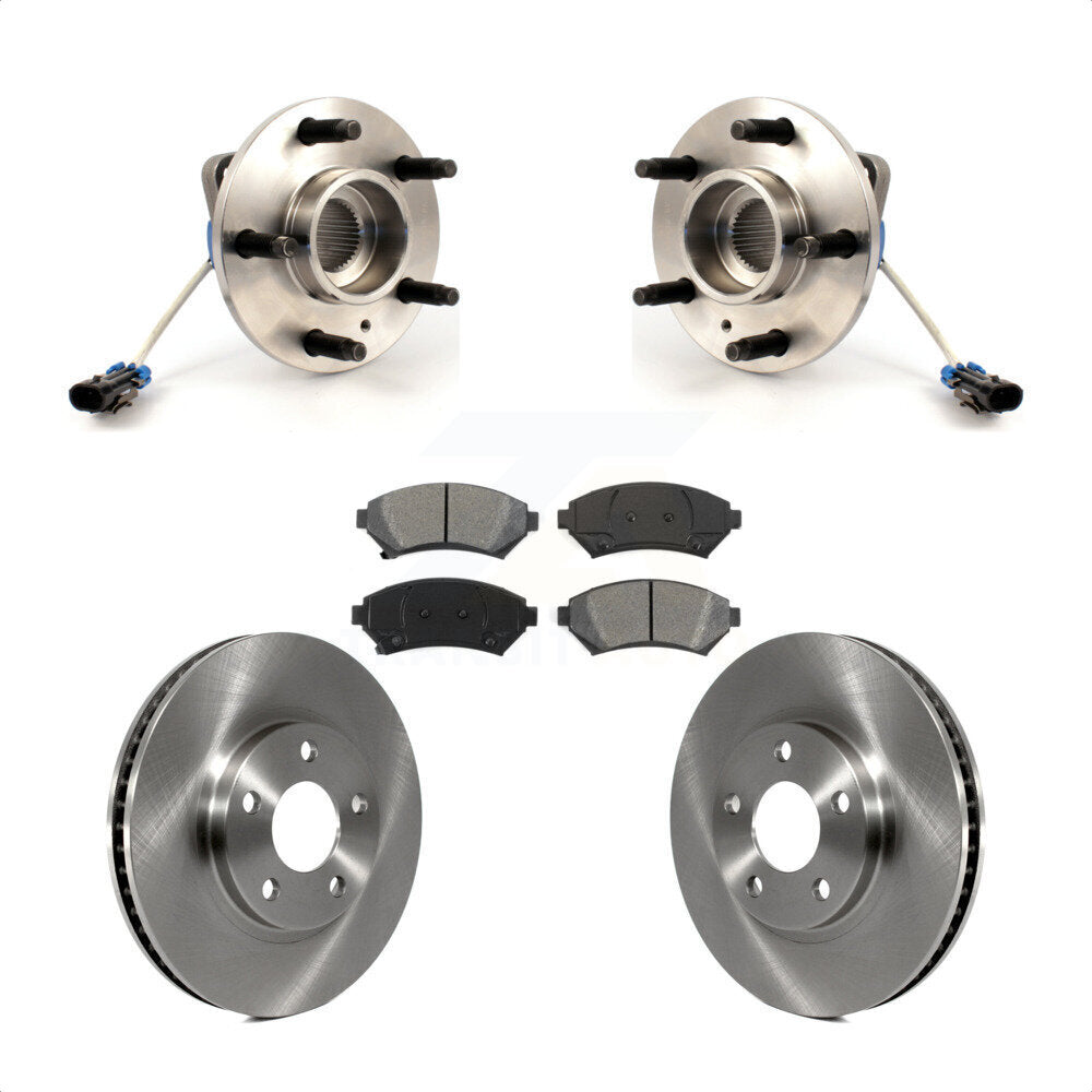 [Avant] Kit d'ensemble roulement de roue et moyeu pour Chevrolet Buick Impala LeSabre Monte Carlo Park Avenue Cadillac Pontiac Bonneville DeVille Oldsmobile Eldorado Aurora Intrigue KBB-105520