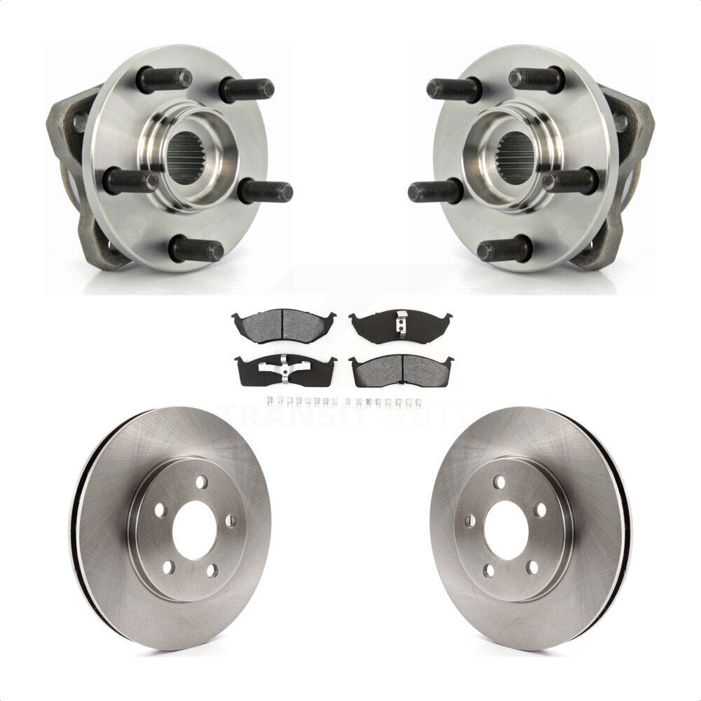 [Avant] Kit d'ensemble roulement de roue et moyeu pour Dodge Grand Caravan Chrysler Town & Country Plymouth Voyager 14" Factory Wheels KBB-105533 par Transit Auto