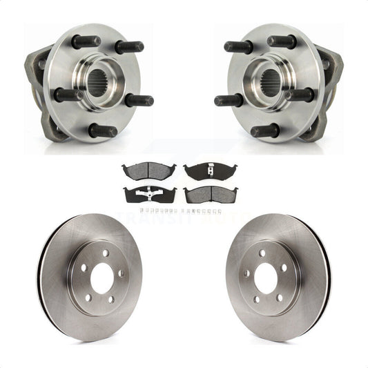 [Avant] Kit d'ensemble roulement de roue et moyeu pour Dodge Grand Caravan Chrysler Town & Country Plymouth Voyager 14" Factory Wheels KBB-105533 par Transit Auto