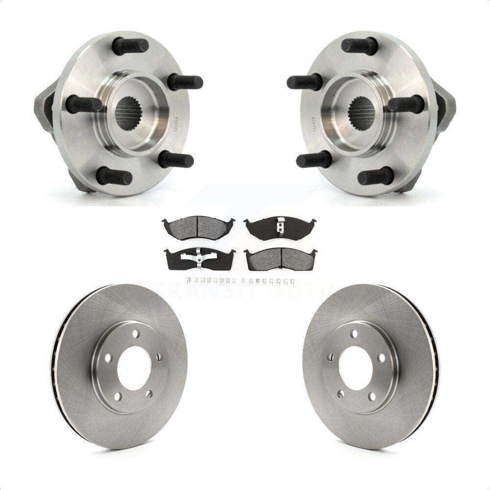 [Avant] Kit d'ensemble roulement de roue et moyeu pour 1996 Dodge Grand Caravan Plymouth Chrysler Town & Country Voyager 15" Factory Wheels KBB-105534 par Transit Auto
