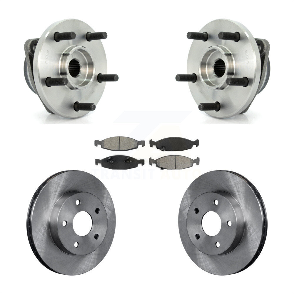[Avant] Kit d'ensemble roulement de roue et moyeu pour 1999-2002 Jeep Grand Cherokee Teves & ATE Caliper KBB-105554