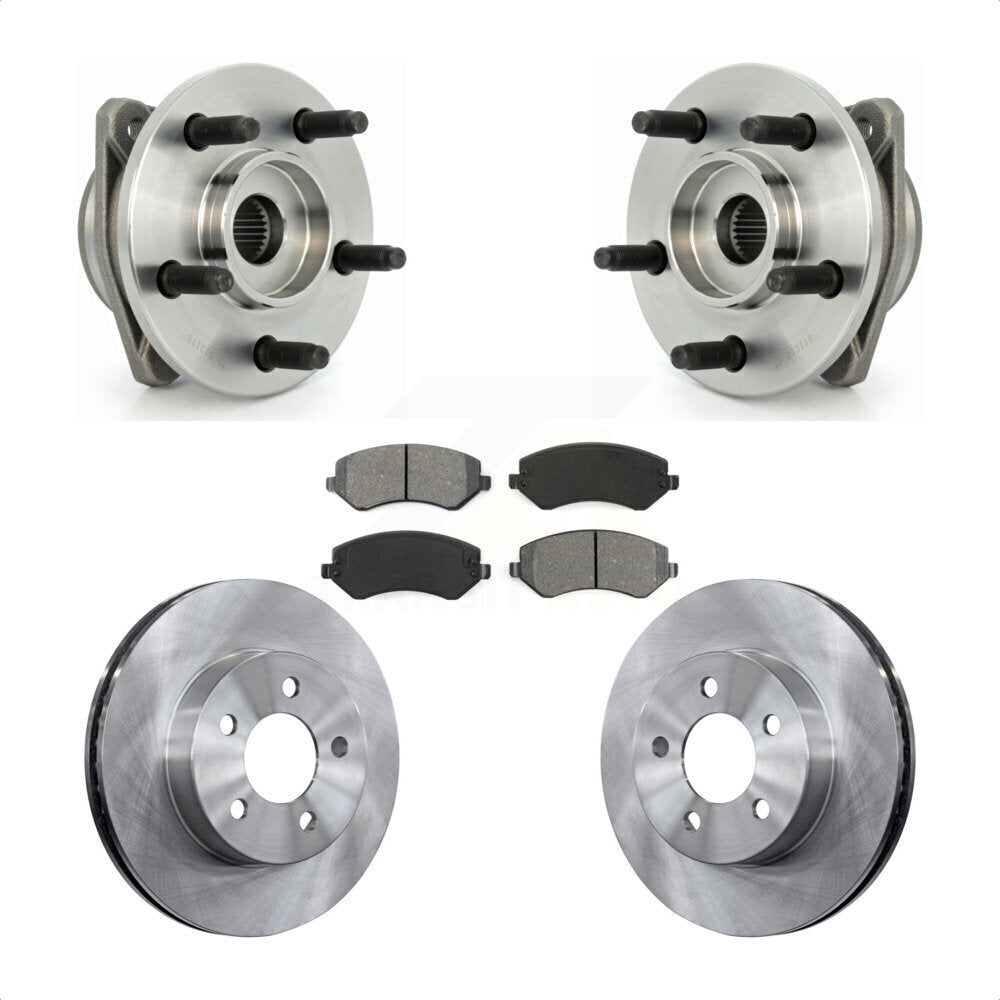 [Avant] Kit d'ensemble roulement de roue et moyeu pour 2002-2005 Jeep Liberty Non-ABS KBB-105571