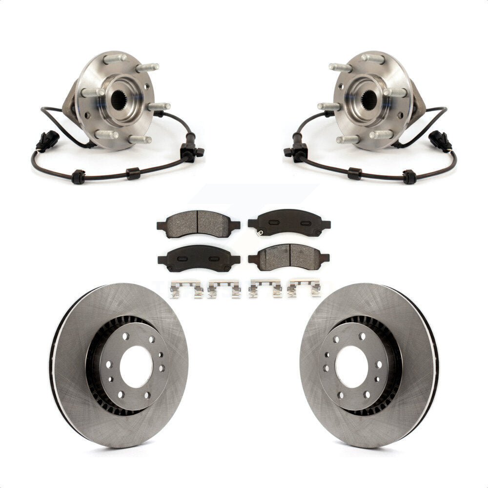 [Avant] Kit d'ensemble roulement de roue et moyeu pour Chevrolet Trailblazer GMC Envoy EXT XL Buick Rainier Saab 9-7x Isuzu Ascender KBB-105577