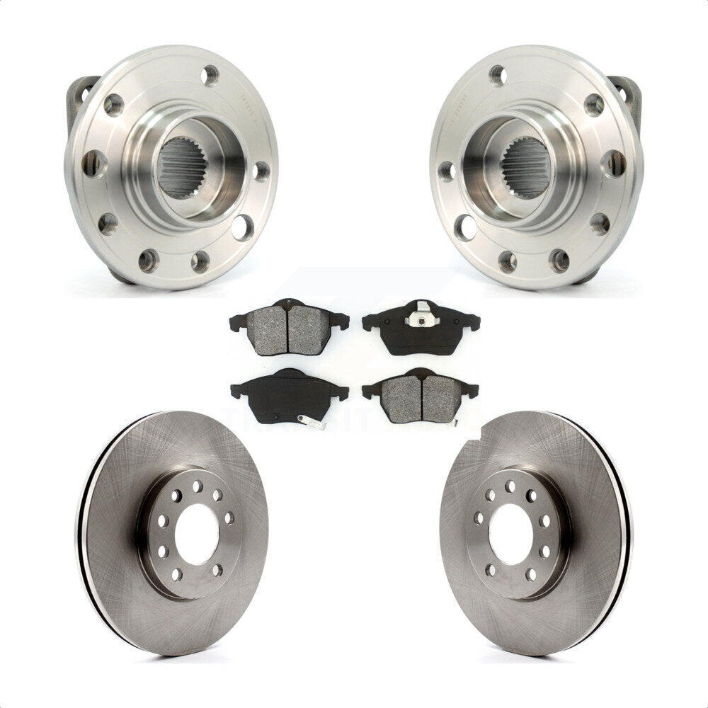 [Avant] Kit d'ensemble roulement de roue et moyeu pour 2002-2009 Saab 9-5 288mm Diameter Rotor KBB-105586 par Transit Auto