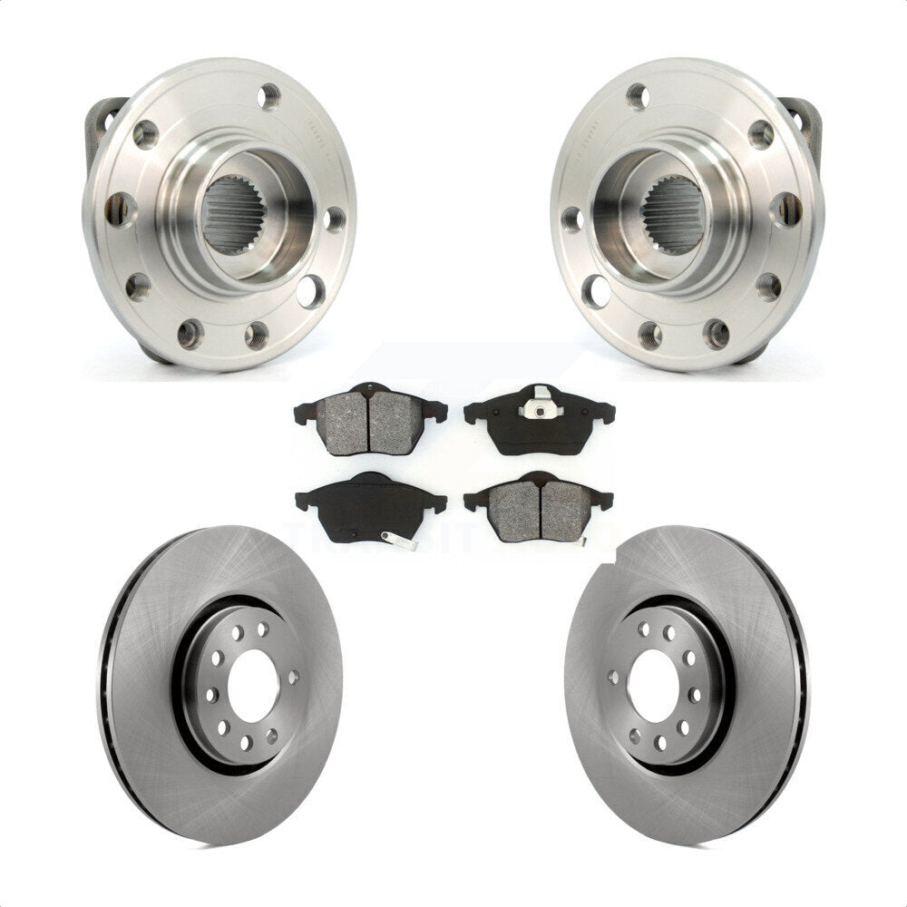 [Avant] Kit d'ensemble roulement de roue et moyeu pour 2002-2005 Saab 9-5 308mm Diameter Rotor KBB-105587 par Transit Auto