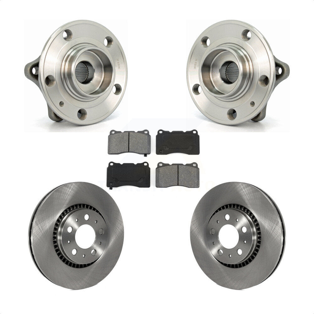 [Avant] Kit d'ensemble roulement de roue et moyeu pour 2005-2007 Volvo V70 R 305mm Diameter Rotor KBB-105593