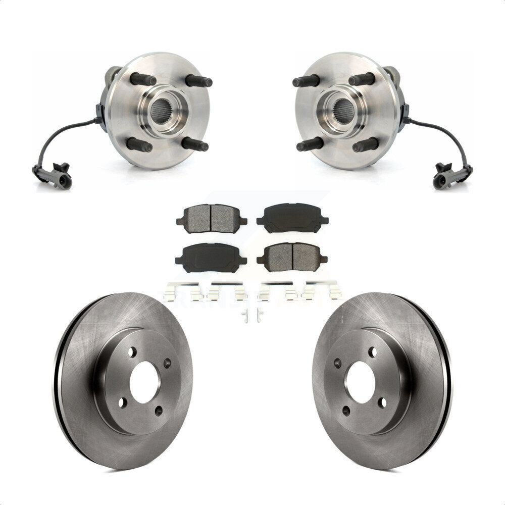 [Avant] Kit d'ensemble roulement de roue et moyeu pour Chevrolet Cobalt Saturn Ion Pontiac Pursuit 4 Lug Wheels KBB-105599