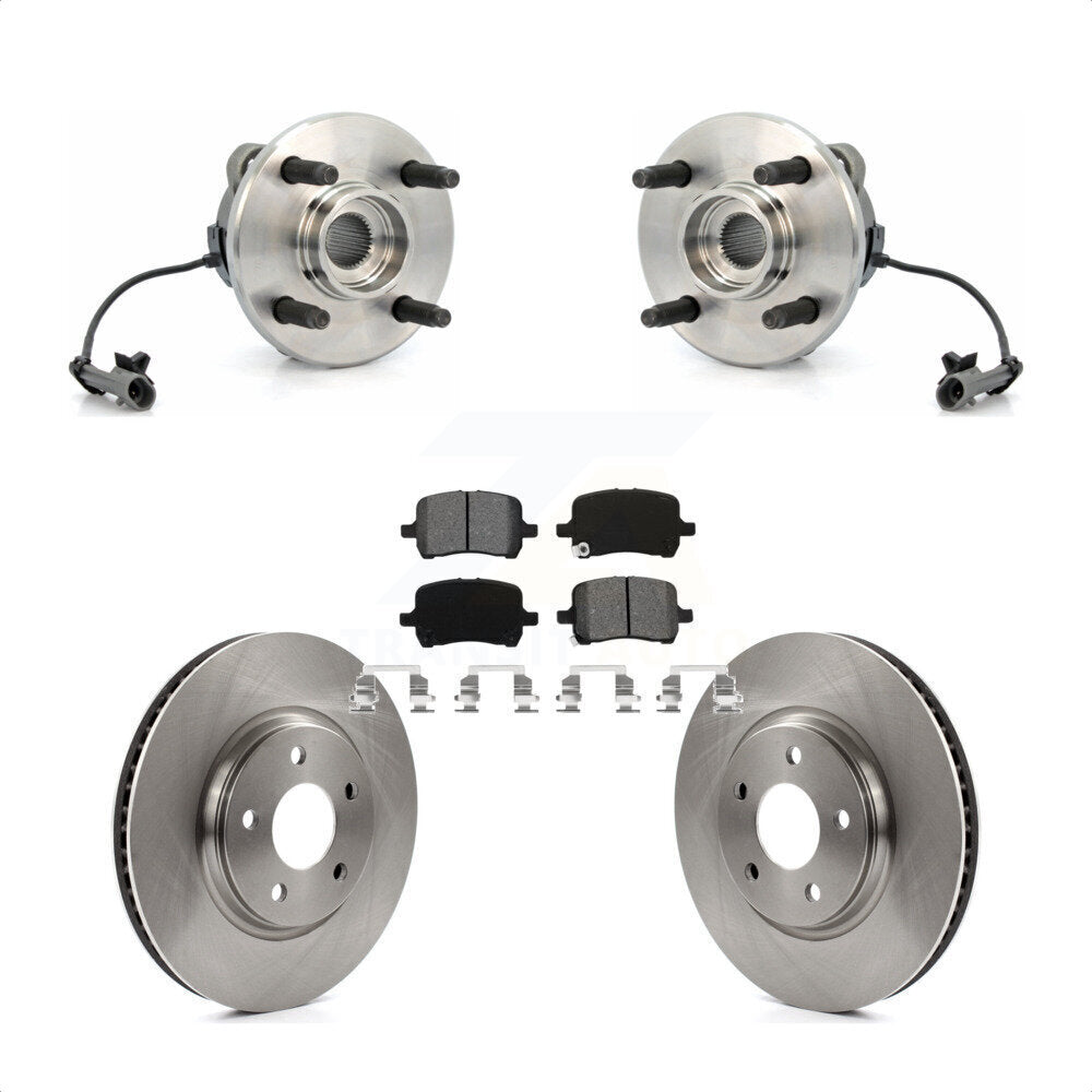 [Avant] Kit d'ensemble roulement de roue et moyeu pour 2004-2007 Saturn Ion Supercharged avec 4-Wheel ABS 4 Lug Wheels KBB-105600