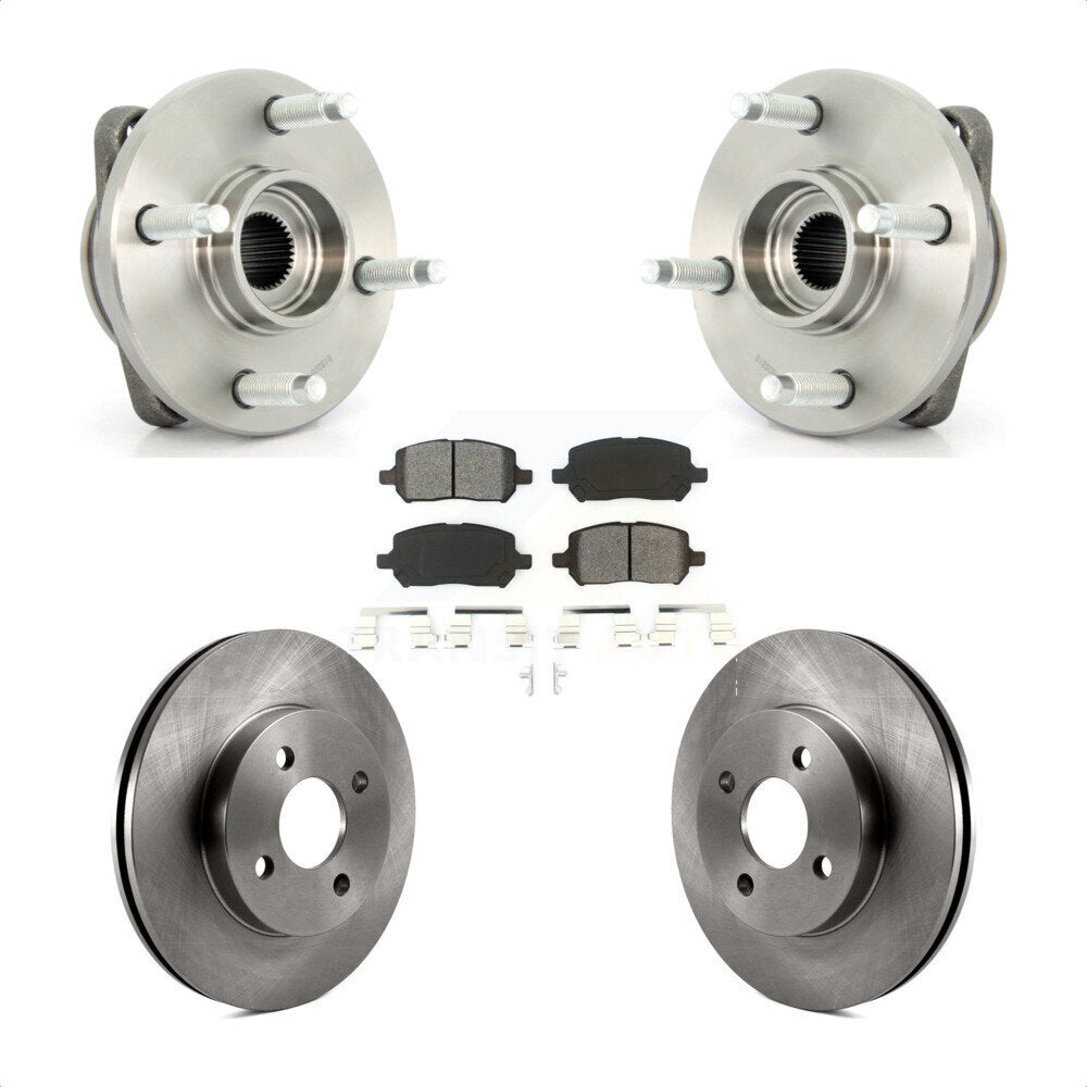 [Avant] Kit d'ensemble roulement de roue et moyeu pour Chevrolet Cobalt Saturn Ion Pontiac Pursuit 4 Lug Wheels KBB-105603
