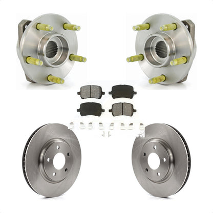 [Avant] Kit d'ensemble roulement de roue et moyeu pour 2006-2007 Pontiac G6 Non-ABS 296mm Diameter Rotor KBB-105621
