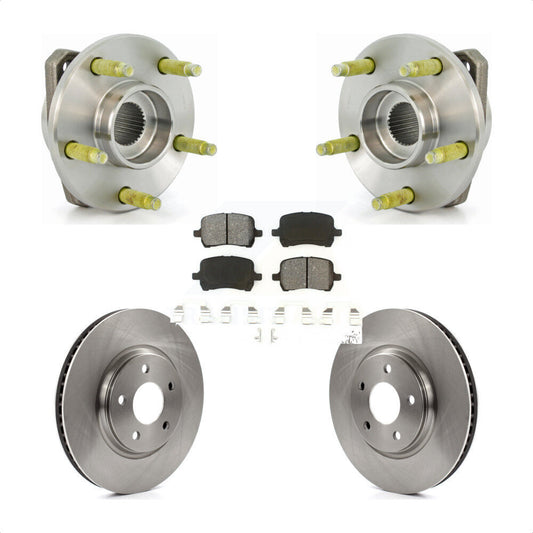 [Avant] Kit d'ensemble roulement de roue et moyeu pour 2006-2007 Pontiac G6 Non-ABS 296mm Diameter Rotor KBB-105621