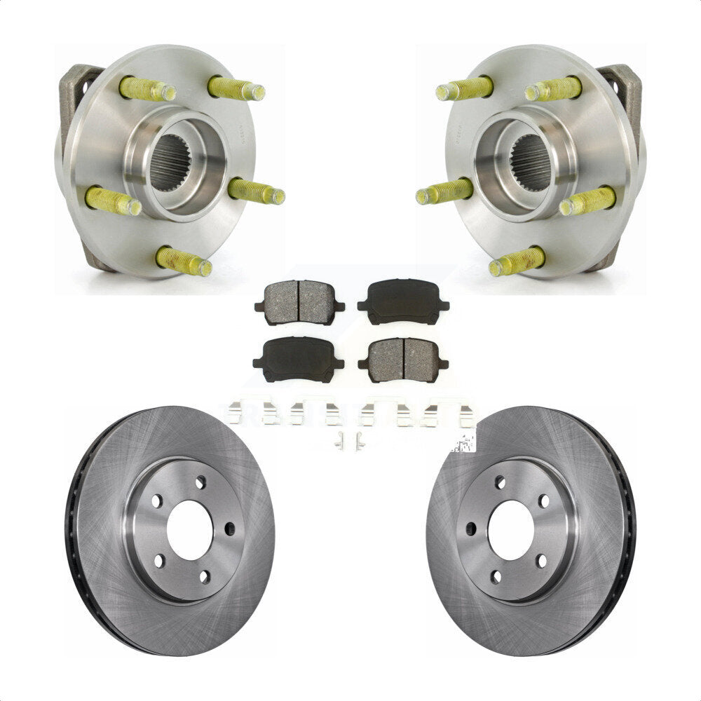 [Avant] Kit d'ensemble roulement de roue et moyeu pour Pontiac G6 Chevrolet Malibu KBB-105623