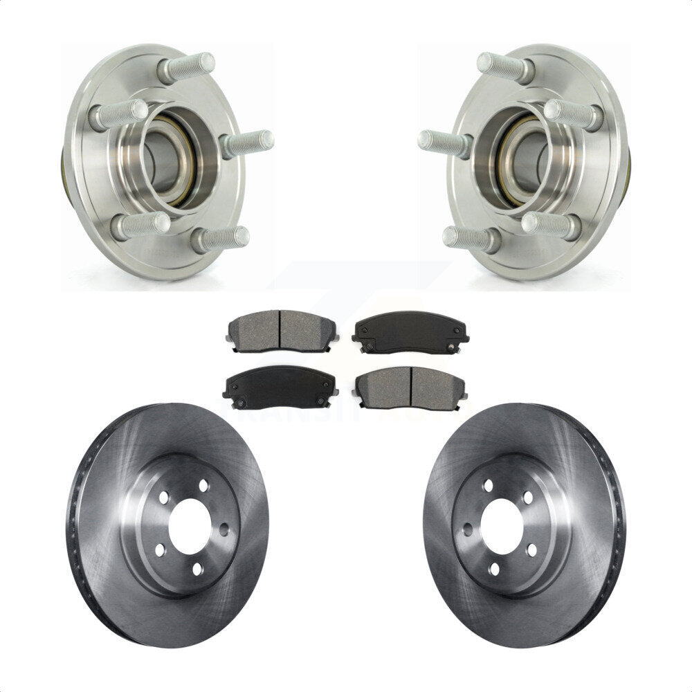 [Avant] Kit d'ensemble roulement de roue et moyeu pour Dodge Chrysler 300 Charger Magnum Challenger KBB-105642 par Transit Auto