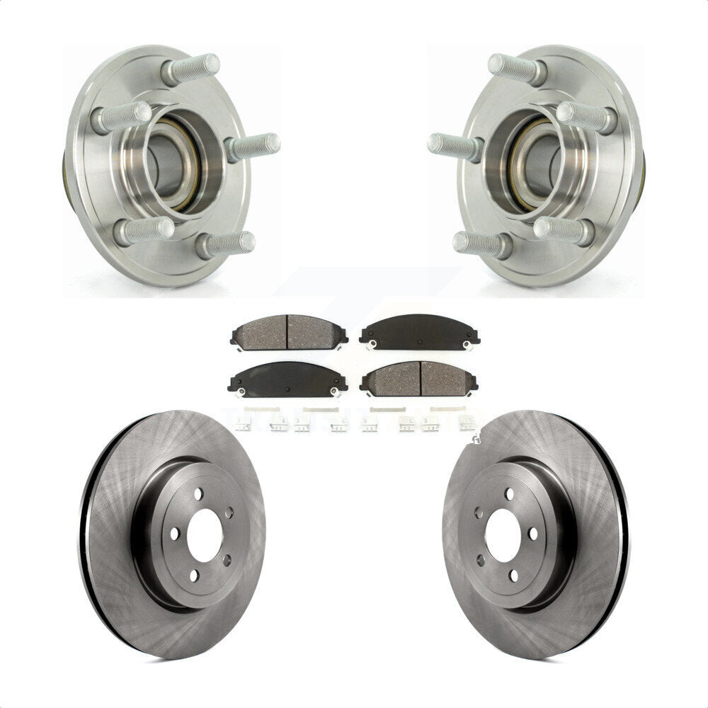 [Avant] Kit d'ensemble roulement de roue et moyeu pour Dodge Chrysler 300 Charger Magnum Challenger KBB-105643 par Transit Auto