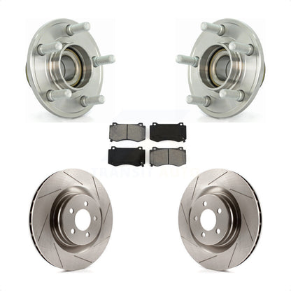[Avant] Kit d'ensemble roulement de roue et moyeu pour Dodge Chrysler 300 Charger Challenger Magnum KBB-105644 par Transit Auto
