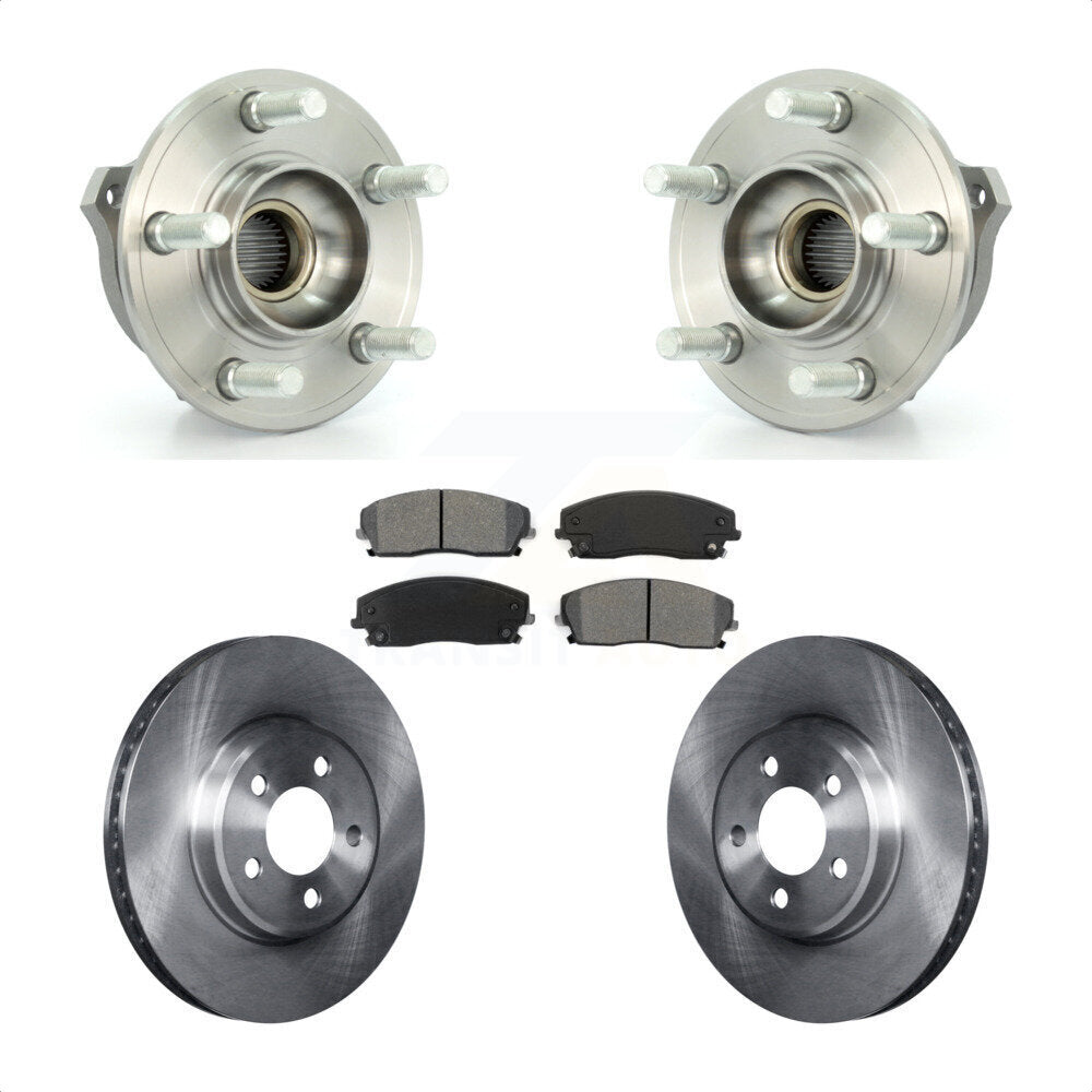 [Avant] Kit d'ensemble roulement de roue et moyeu pour Dodge Charger Chrysler 300 Magnum KBB-105645 par Transit Auto