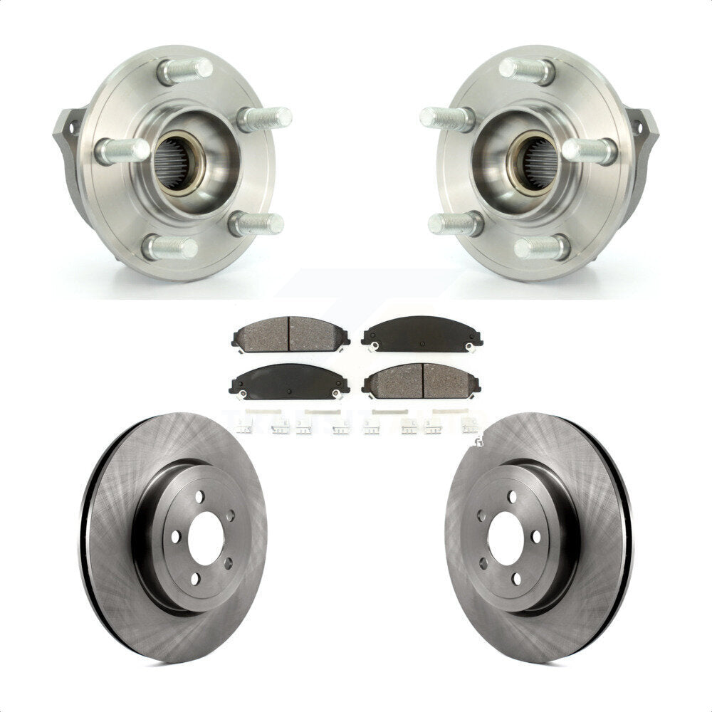[Avant] Kit d'ensemble roulement de roue et moyeu pour Dodge Charger Chrysler 300 Challenger Magnum KBB-105646 par Transit Auto