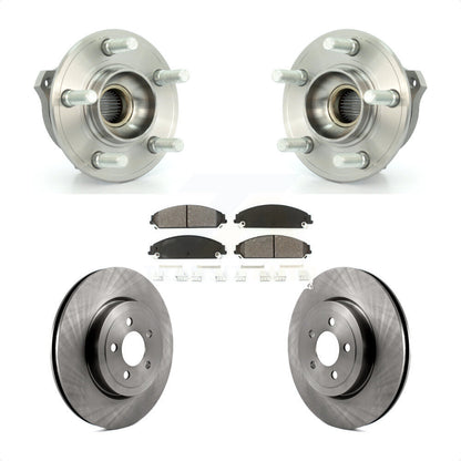 [Avant] Kit d'ensemble roulement de roue et moyeu pour Dodge Charger Chrysler 300 Challenger Magnum KBB-105646 par Transit Auto