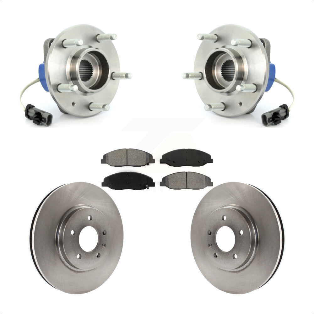 [Avant] Kit d'ensemble roulement de roue et moyeu pour 2009-2010 Cadillac STS AWD 316mm Diameter Rotor or Base Brakes KBB-105658 par Transit Auto