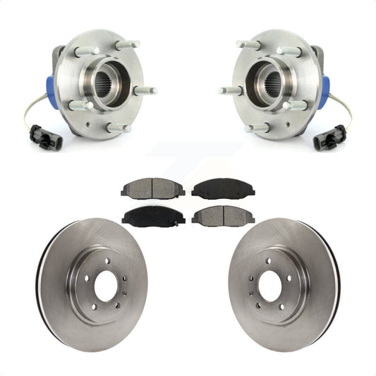 [Avant] Kit d'ensemble roulement de roue et moyeu pour 2009-2010 Cadillac STS AWD 316mm Diameter Rotor or Base Brakes KBB-105658 par Transit Auto