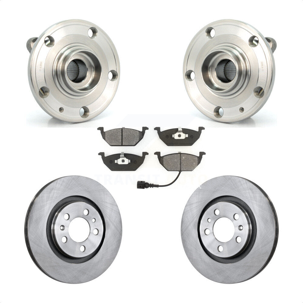 [Avant] Kit d'ensemble roulement de roue et moyeu pour 2005-2006 Volkswagen Jetta avec 280mm Diameter 7th 8th Digit Of VIN Is "9M" Or "1J" KBB-105662