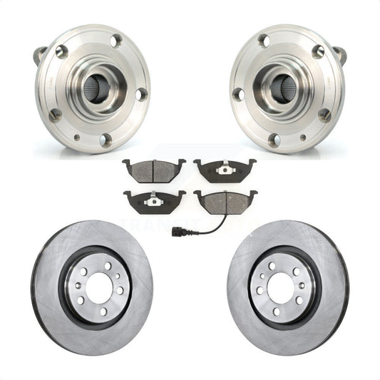 [Avant] Kit d'ensemble roulement de roue et moyeu pour 2005-2006 Volkswagen Jetta avec 280mm Diameter 7th 8th Digit Of VIN Is "9M" Or "1J" KBB-105662