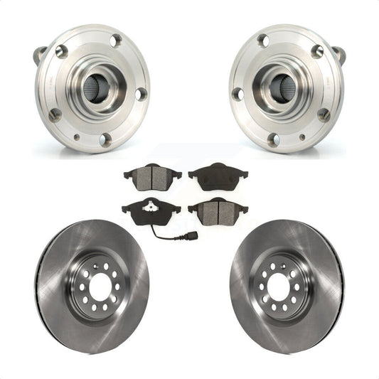 [Avant] Kit d'ensemble roulement de roue et moyeu pour 2005 Volkswagen Jetta avec 312mm Diameter Rotor 7th 8th Digit Of VIN Is "9M" Or "1J" KBB-105664
