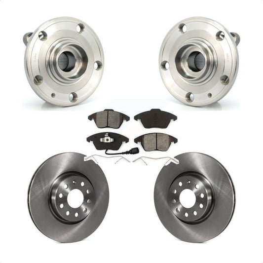 [Avant] Kit d'ensemble roulement de roue et moyeu pour Volkswagen Jetta Beetle CC Passat GTI Audi Eos A3 TT Quattro KBB-105665