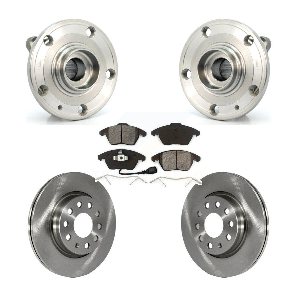 [Avant] Kit d'ensemble roulement de roue et moyeu pour Volkswagen GTI Audi A3 Quattro 280mm Diameter Rotor KBB-105669