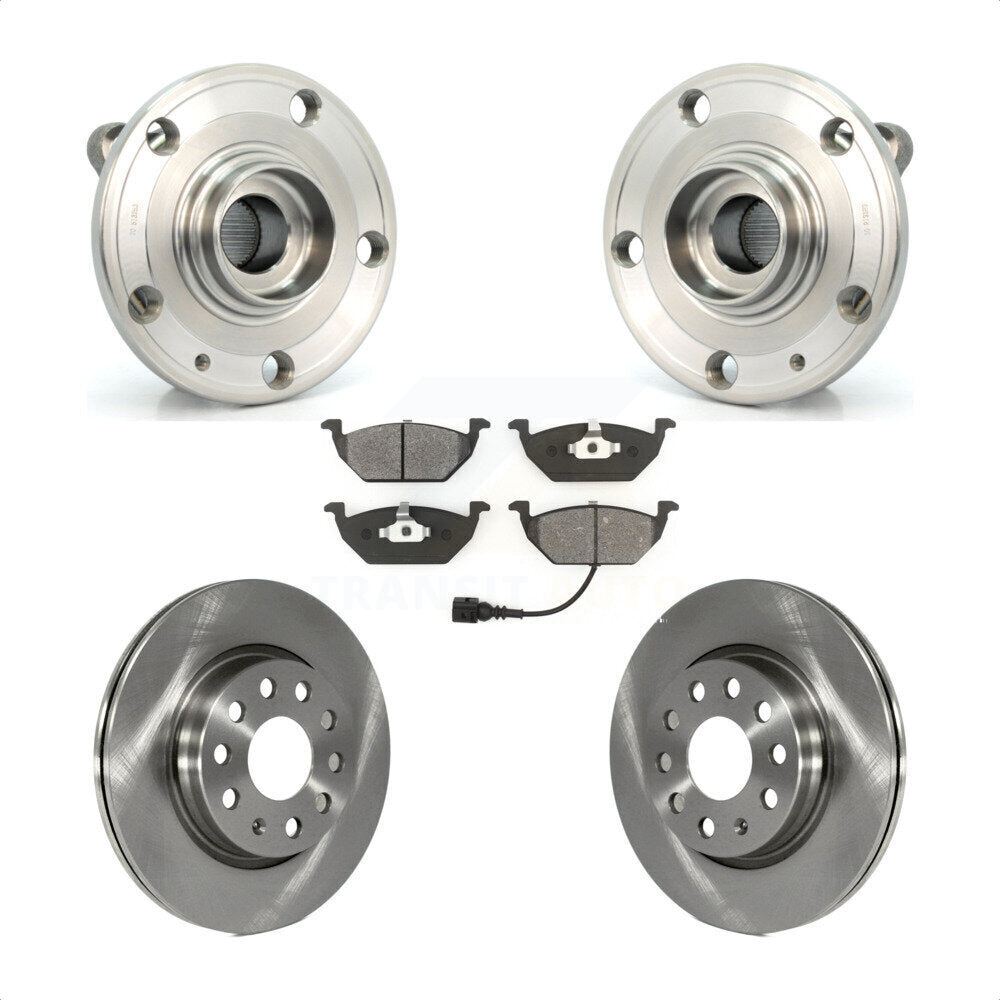 [Avant] Kit d'ensemble roulement de roue et moyeu pour 2011-2015 Volkswagen Jetta 280mm Diameter Rotor KBB-105670