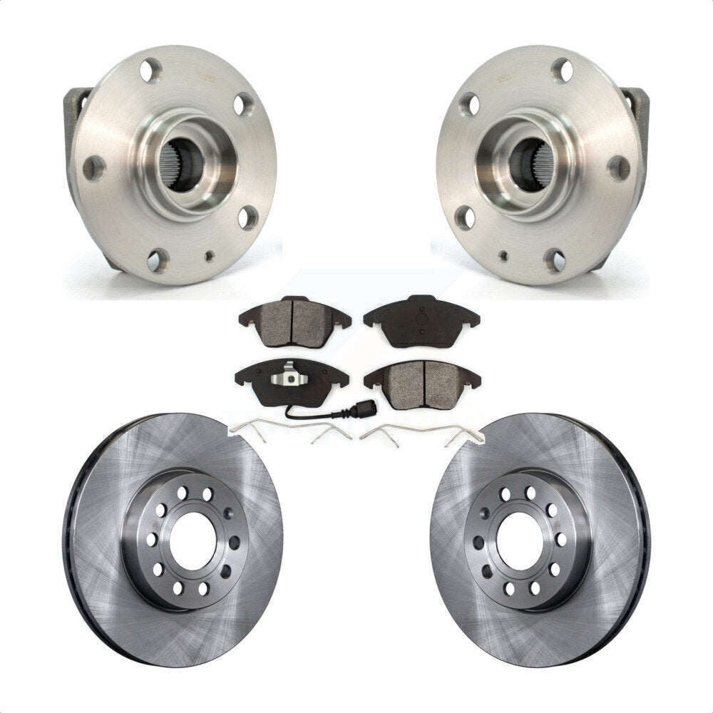 [Avant] Kit d'ensemble roulement de roue et moyeu pour 2006-2009 Volkswagen Rabbit 3 Bolt Mounting Flange KBB-105690 par Transit Auto