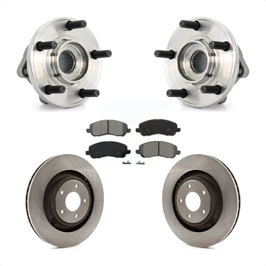 [Avant] Kit d'ensemble roulement de roue et moyeu pour 2012 Chrysler 200 Dodge Avenger 340mm Diameter Rotor KBB-105695