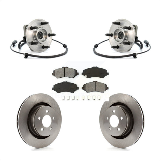 [Avant] Kit d'ensemble roulement de roue et moyeu pour Jeep Liberty Dodge Nitro 332mm Diameter Rotor KBB-105709