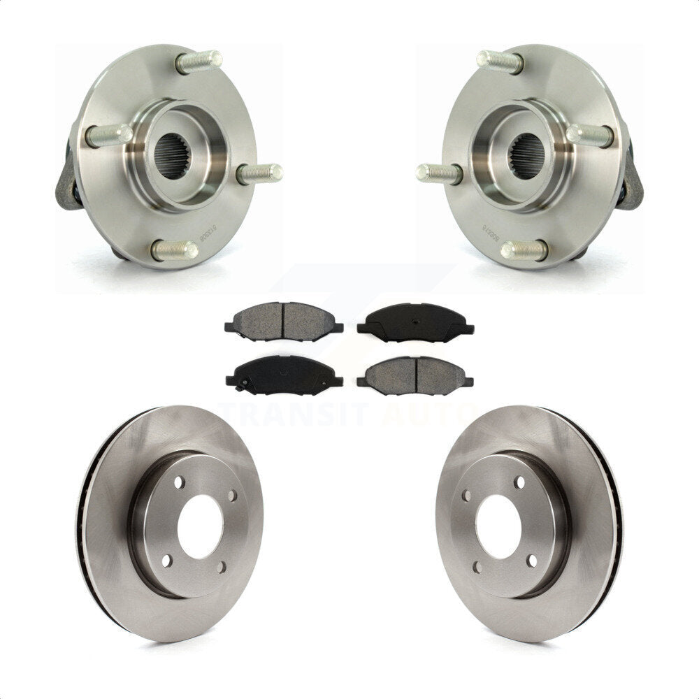 [Avant] Kit d'ensemble roulement de roue et moyeu pour 2009-2011 Nissan Versa 1.6L avec Non-ABS KBB-105773 par Transit Auto