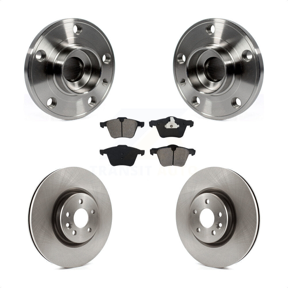 [Avant] Kit d'ensemble roulement de roue et moyeu pour Volvo S60 XC70 S80 V60 V70 336mm Diameter Rotor KBB-105794