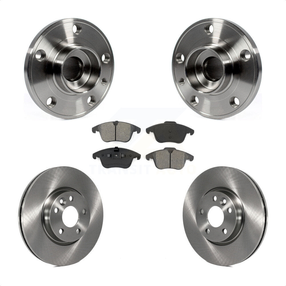 [Avant] Kit d'ensemble roulement de roue et moyeu pour Volvo S60 XC70 S80 V60 V70 300mm Diameter Rotor KBB-105796