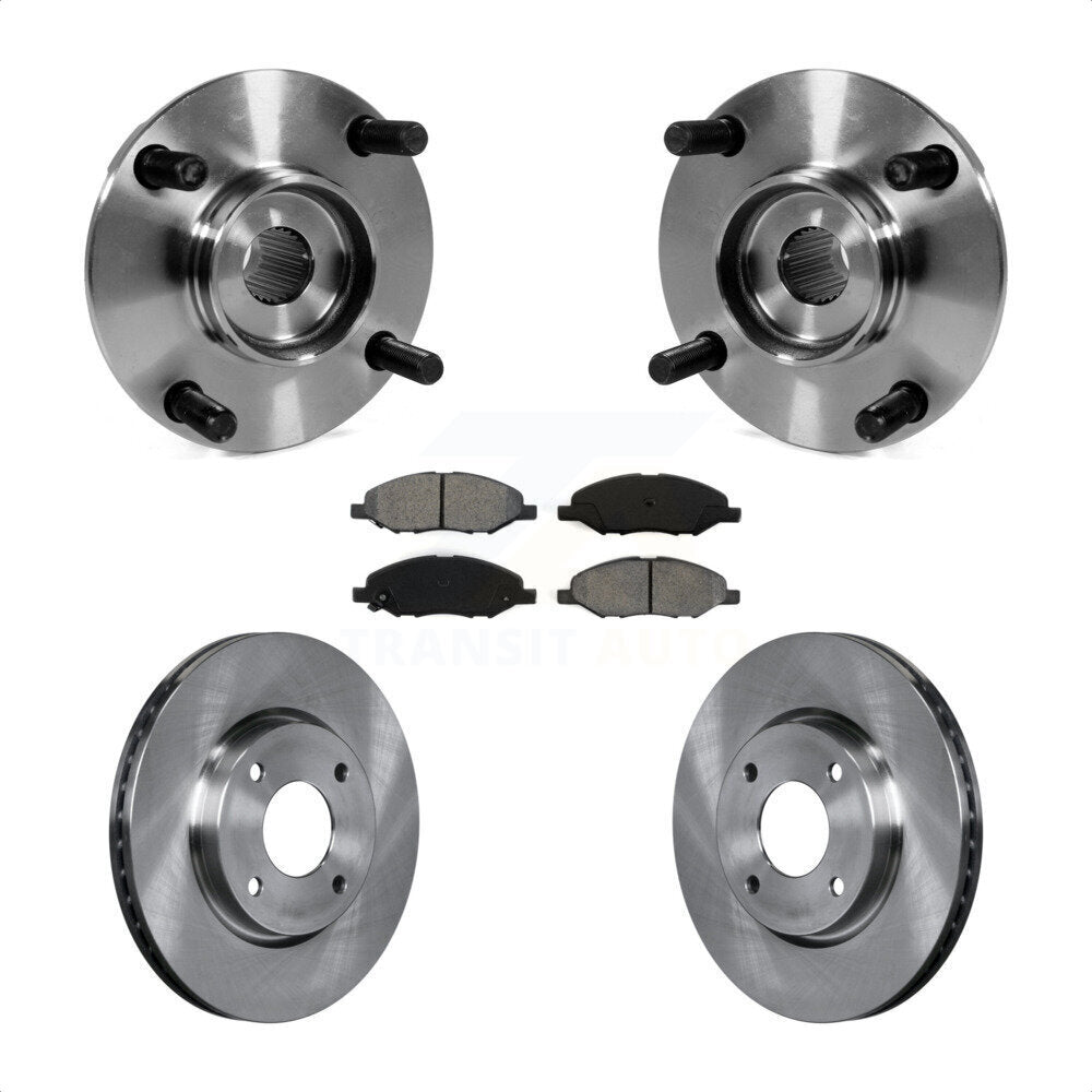 [Avant] Kit d'ensemble roulement de roue et moyeu pour 2008 Nissan Versa 4-Wheel ABS KBB-105844 par Transit Auto