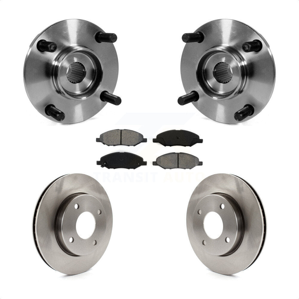 [Avant] Kit d'ensemble roulement de roue et moyeu pour 2009-2011 Nissan Versa 1.6L avec 4-Wheel ABS KBB-105846 par Transit Auto