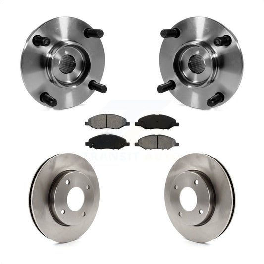 [Avant] Kit d'ensemble roulement de roue et moyeu pour 2009-2011 Nissan Versa 1.6L avec 4-Wheel ABS KBB-105846 par Transit Auto