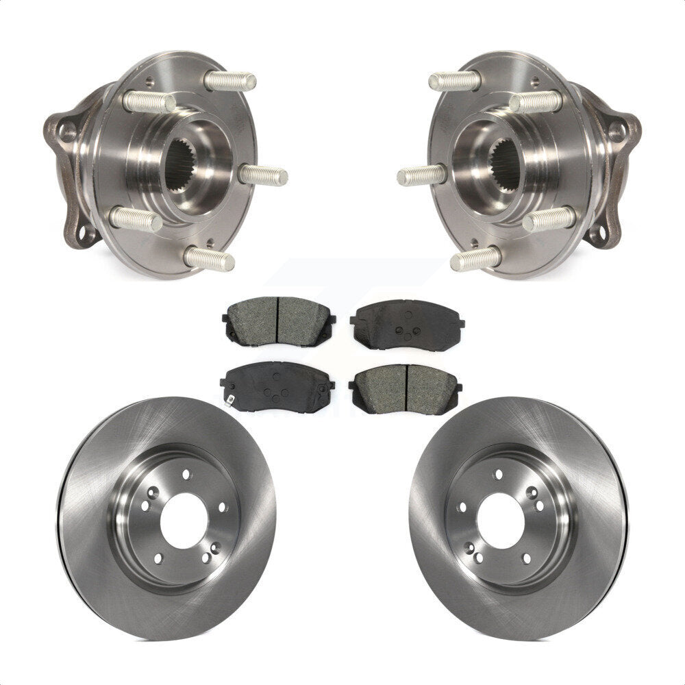 [Avant] Kit d'ensemble roulement de roue et moyeu pour 2015 Hyundai Sonata GAS engine Manual Parking KBB-105851 par Transit Auto
