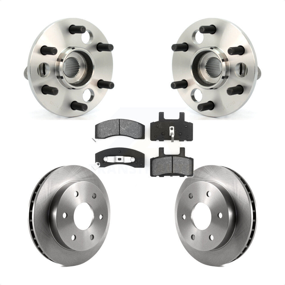 [Avant] Kit d'ensemble roulement de roue et moyeu pour Chevrolet K1500 Suburban K2500 GMC 6 Lug Wheels KBB-105858